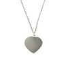 VIE Crystal Heart Pendant, 3cm (Selenite)
