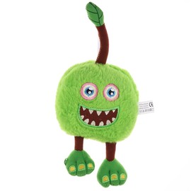 RFJYGWQM SingingMonster Plush Toys, Wubbox Monsters Plush Toy,Wubbox Plush Monsters Plush Toys, Stuffed Animal Plush Figure Doll for Game Lovers, Kids and Friends Gifts - Green