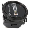 Boat Hour Meter 2.4in Diameter Maximum 99999.99H High Accuracy Mechanical