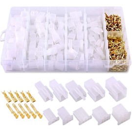 Electrical Connectors 2.8 mm 2 3 4 5 6 9 Pin Wire Connector Housing Terminal Male Female Plug Assortment Kit