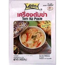 2 Bages X Easy Cooking: Spicy Tom Ka Paste for Made Tom Kha Soup 1.76 Ounces for Travel Cooking Kit, Camping Food, Camping Cooking (Asia Most Wanted Ingredient: Delicious Same Professional Chef in Original Recipe)