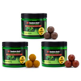 Tandem Baits Carp Feed Fishing Food Hook Bait Carp Food Oil Hookers Set of 3 18 mm 120 g Flavour Mix 3