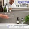 KINCMAX Premium Shower Caddy - Self Adhesive Shower Organizer with