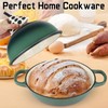Enameled Cast Iron Bread Oven, Dutch Oven Pot with Lid
