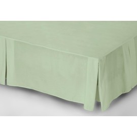 Belledorm Easycare Polycotton Percale 200 Thread Count Box Pleat Platform Valance, Apple, Super King