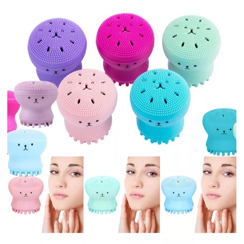 Universo en Linea Paquete 5 Cepillo Exfoliante Facial Suave Silicona