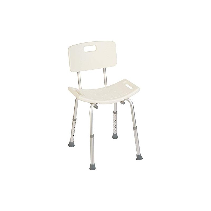 Homecraft 52325 Adjustable Shower Chair with Back