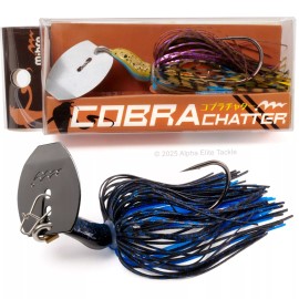Mibro Cobra Chatter Bladed Swim Jig - Green Pumpkin Craw #05