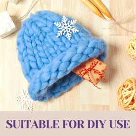 Timgle 16 Packs Chunky Wool Roving Yarn 8 oz Bulky Thick Fluffy Yarn for Knitting Wool Felting Supplies with Crochet Hook for Knitting Blanket Soft Plush Yarn for Crocheting DIY Craft and Art Project