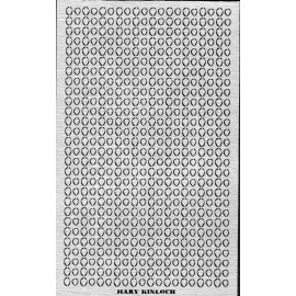 Dollhouse miniature DIY laser cut Quarter scale poinsettia leaves