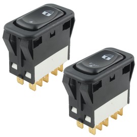 MOTOALL A0630769008 A0630769027 Window Switch for Freightliner Columbia Century 2001-2011 Driver and Passenger Side