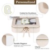 Bolsa de maquillaje transparente - Neceser para mujer como bonito