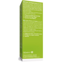 WELEDA Organic Hand Cream Citrus - 2-in-1 Natural Cosmetics Hand Care / Nail Care Cream for Dry Hands and Brittle Nails, Sustainable Unisex Moisturising Cream with Lemon & Litsea Cubeba Fragrance (1 x 50 ml)
