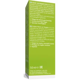 WELEDA Organic Hand Cream Citrus - 2-in-1 Natural Cosmetics Hand Care / Nail Care Cream for Dry Hands and Brittle Nails, Sustainable Unisex Moisturising Cream with Lemon & Litsea Cubeba Fragrance (1 x 50 ml)