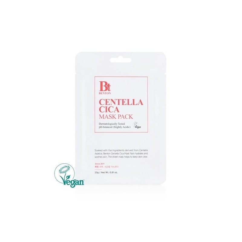 [Redness Care] Benton Centella Cica Mask Pack 1 sheet /
