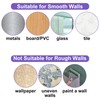 BENLIUDH Wall Hangers Without Nails, Adhesive Wall Hooks Picture Hangers
