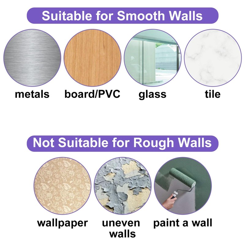 BENLIUDH Wall Hangers Without Nails, Adhesive Wall Hooks Picture Hangers