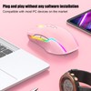 Wireless Mouse 2.4G Rechargeable USB RGB Professional Grade Optical Sensor