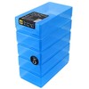 WestonBoxes Plastic Storage Boxes with Lids for Pens, Pencils and