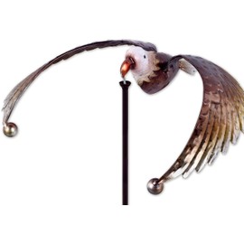 Sunset Vista 93497 Nature in Motion Spinner Garden Stake, 45-Inch, Eagle