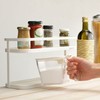 Risu Condiment Container (Sugar, Salt) Cookpot, Slim, White, 14.9 fl