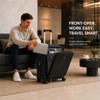 CONCEPTEN 21'' Expandable Suitcase Set,PP Carry on Luggage Sets with