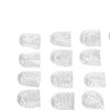 30pcs Pinky Toe Protector Anti Friction Breathable Transparent Ultra Thin