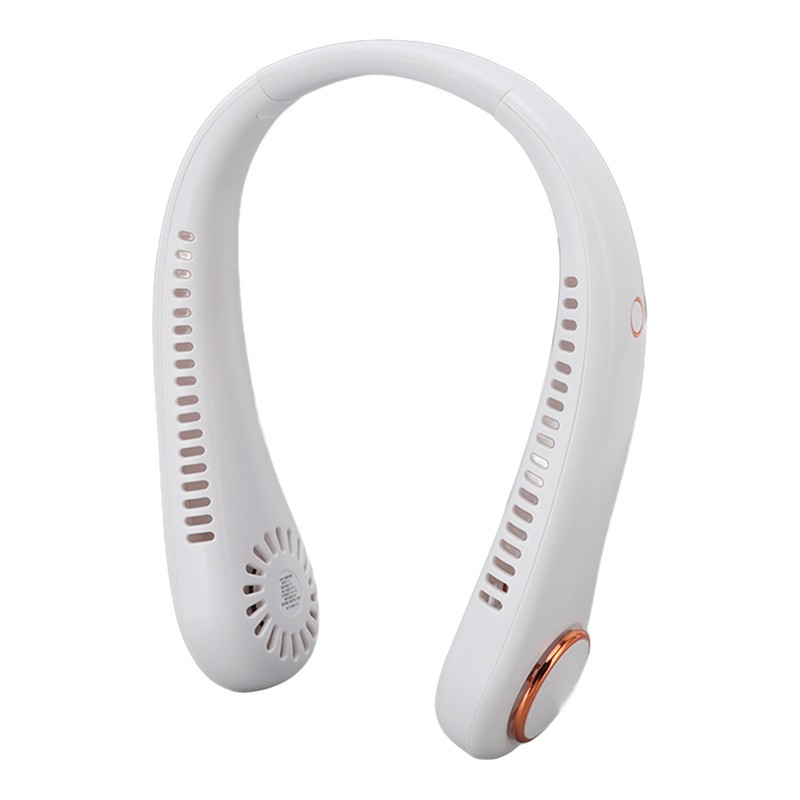 Hanging Neck Fan 3 Speed Bladeless Rechargeable Comfortable Portable Neck