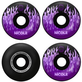 Spitfire Skateboard Wheels 56mm Nicole Hause Kitted Radials F4 99A Black