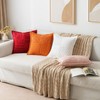 MIULEE Cordur Cushion Covers Pack of 2 Christmas Decorative Modern