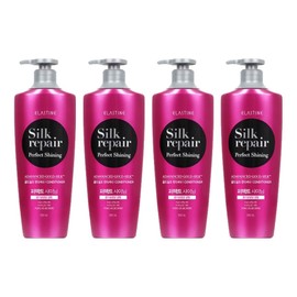 Elastin Silk Repair Perfect Shining Gold Silk Conditioner, 550ml, 4 pieces / 엘라스틴 실크 리페어 퍼펙트 샤이닝 골드 실크 컨디셔너, 550ml, 4개