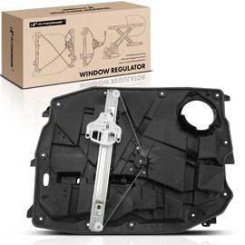 A-Premium Power Window Regulator with Motor and Panel Replacement for Jeep Liberty 2008-2012(2 Pin Connector) Front Left Driver Side