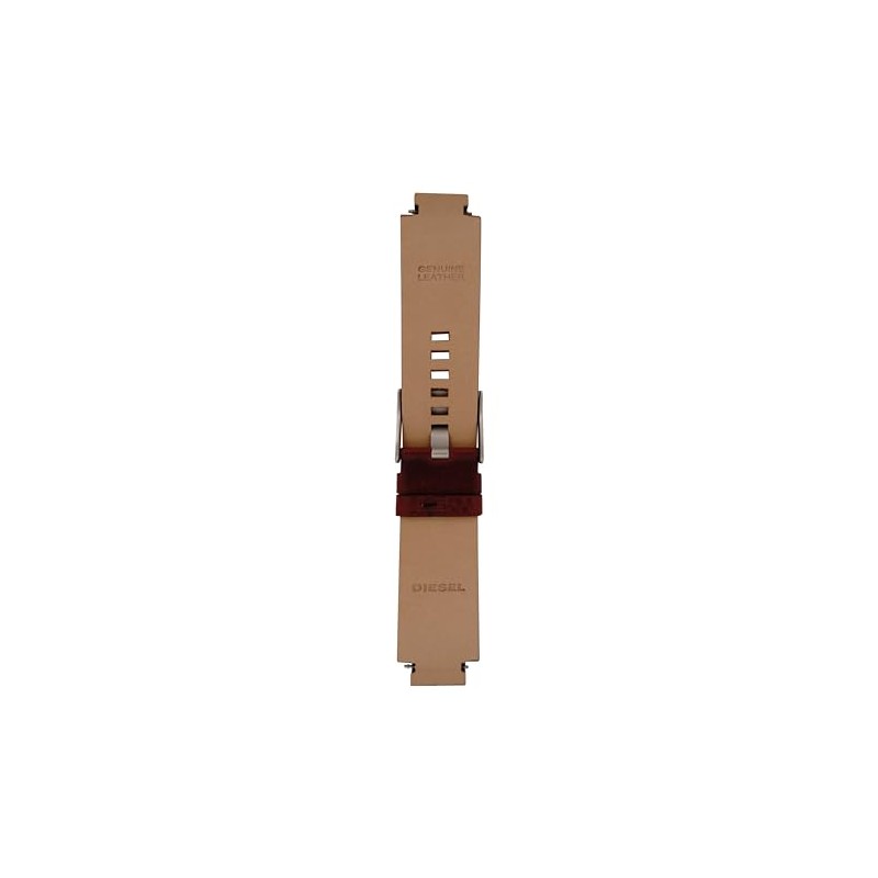 Diesel Watch for men, 20 mm, brown leather, original replacement