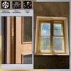 Zonon 1-1/8" W x 35.43' L Spring Bronze Weather Stripping