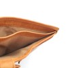 Hill Burry Genuine Leather Wallet Skull with RFID Protection, brown,