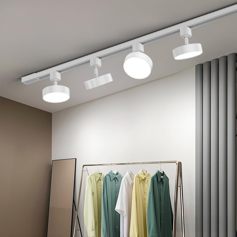 TuyuBEE Diffuse LED Track Lighting Heads H Type Track Light