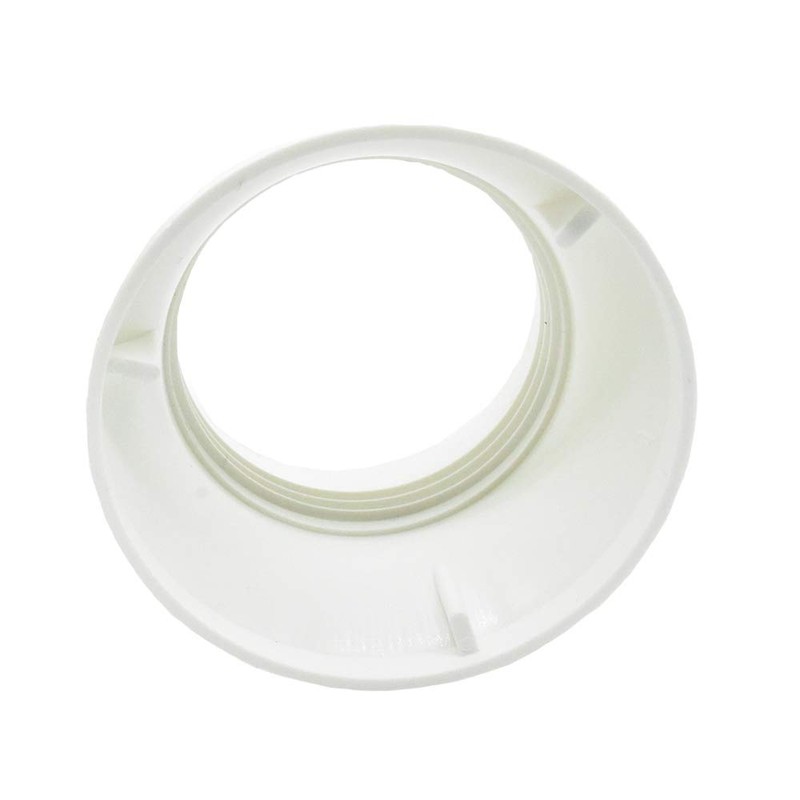 High Screw Ring E27 Plastic White Diameter 57.5 mm Height