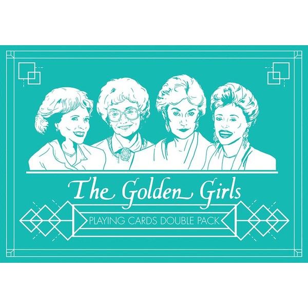 USAOPOLY The Golden Girls Playing Card Set