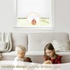 ChrisDowa Cordless Blackout Roller Shades for Windows, Thermal Insulated UV