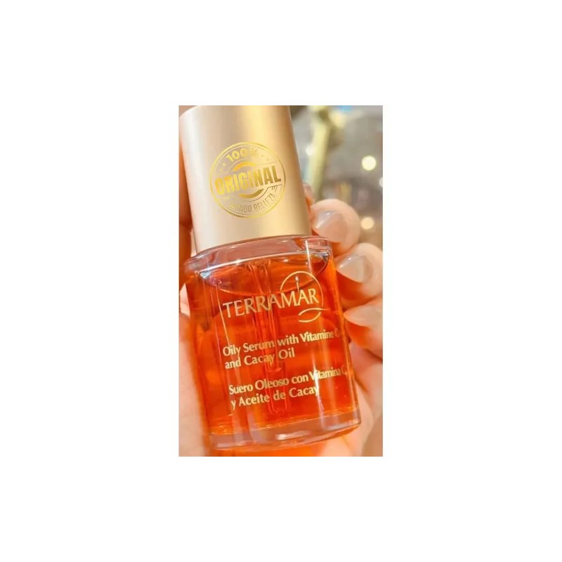 Suero Facial Oleoso Vitamina C Y Aceite De Cacay
