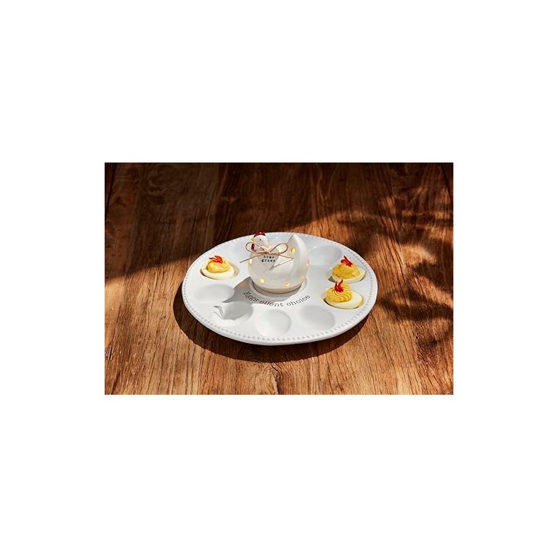 Mud Pie Chicken Sound Light Up Sitter; 3 1/2" X