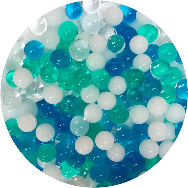 Water Beads Ocean, OEEKOI 20,000 Water Gel Beads Jelly Growing Balls for Kids Tactile Toys, Tactile Sensory Experience, Wedding Centerpieces and Home Decoration