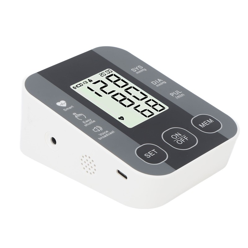 Blood Pressure Machine High Accuracy Voice Broadcast Automatic Intelligent LCD
