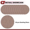 HEROFFIX 50 Pcs 5 Inch Abranet Sanding Mesh Anti-Clog Hook
