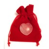 Rose Quartz Heart 3cm - Love, Compassion, Self Esteem -