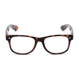 Retro Square Reading Glasses in Dark Tortoise by Readers.com | The Red Bluff | +2.25