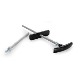 Camco RV Sewer Waste Valve Extension Rod - Each Extension Adjusts 2" w/Threaded Stud - Compatible w/Camco Waste Valves & Other Standard Waste Gate Valves (39509)