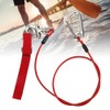 Freediving Lanyard 316 Pro Stainless Steel Safety Rope with Wristband