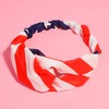 Lux Accessories Large Print Patriotic July 4th Independence Day Head