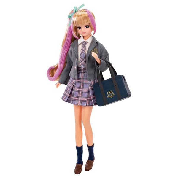 Takara Tomy Licca Takara Tomy "Licca #Aoharu Blazer" Dress-up Doll, Pretend Play, Toy, Ages 3 and Up, Passed Toy Safety Standards, ST Mark Certified